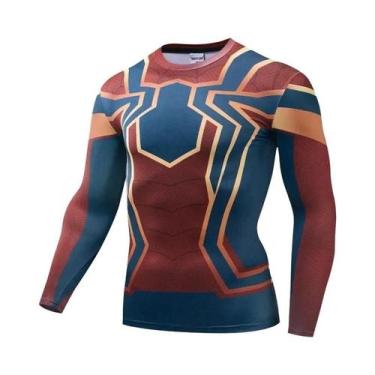 Imagem de Camiseta De Compressão Impressa Em 3D Dos Vingadores Para Mulheres, Ma