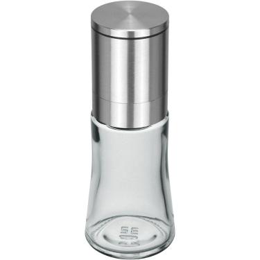 Imagem de Moedor Sal - Pimenta Home&co Tampa Inox Vidro Transparente