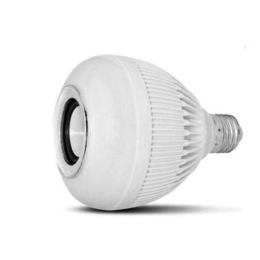 Imagem de Lampada Musical Bivolt Led Controle Remoto Bluetooh