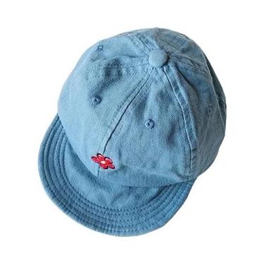 Imagem de Boné Infantil Rosa Bege Para Meninas E Preto Para Meninos, Boné De Bei