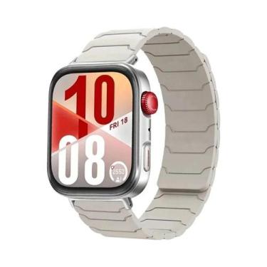 Imagem de Pulseira Substituta Magnética De Silicone Para Huawei Watch Fit 4 3 4 