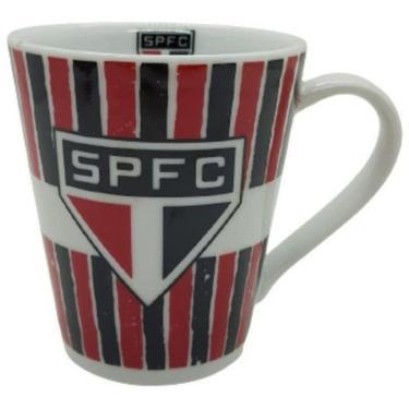 Imagem de Caneca De Porcelana Allmix Estampa São Paulo 290 ML Branca