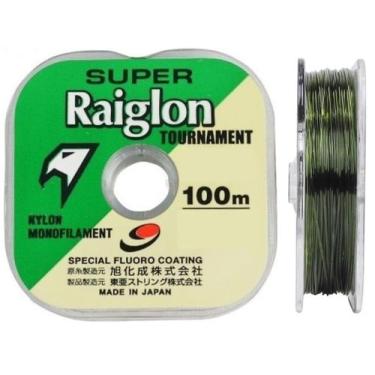 Imagem de Linha Monofilamento Super Raiglon 0,310mm 22,4lbs/10,16kg - 100 Metros