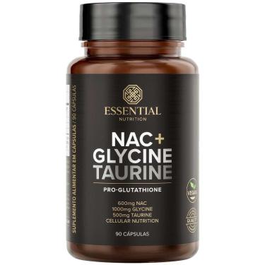 Imagem de Nac + Glycine + Taurina - (90 Capsulas) - Essential Nutrition-Unissex