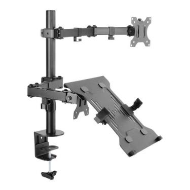 Imagem de Suporte para Monitor até 32 PCYes - Com Suporte Para Notebook - Articu