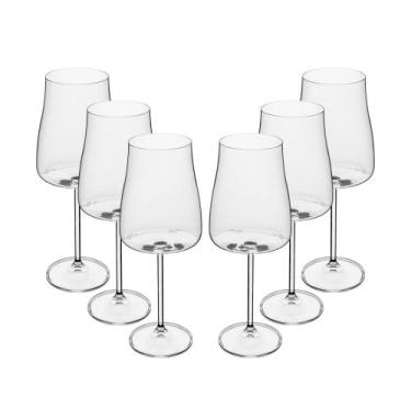 Imagem de Conjunto 6 Taças de Vinho de Cristal Ecológico Alex 600ml - Wolff