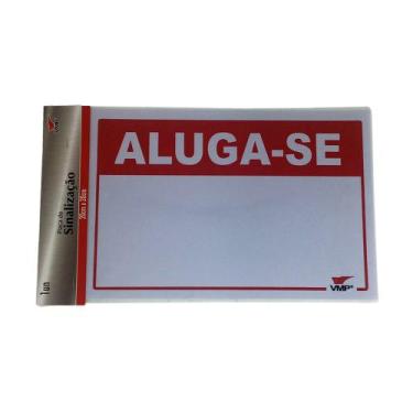Imagem de Placa sinalização Aluga-se 20x30 VMP