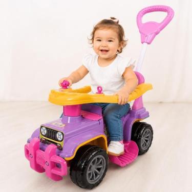 Imagem de Carrinho de Passeio Quadriciclo JIP JIP Maral com Empurrador Infantil 