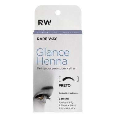 Imagem de Henna Sobrancelha Indiana Glance Rare Way Alta Qualidade Rendimento e 