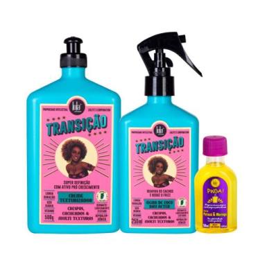 Imagem de Lola Transição Creme Texturizador 500ml + Spray Day After 250ml + Ping