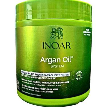 Imagem de Argan Oil Inoar Máscara Hidratação Intensiva Tratamento 500g