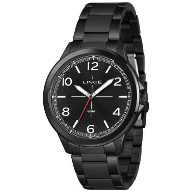 Imagem de Relógio Lince Masculino Ref: Mrnm054l46 P2px Casual Black