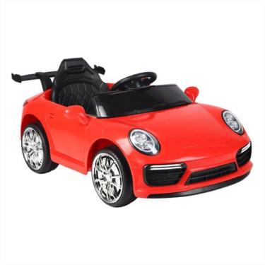 Imagem de Carrinho Elétrico Infantil 12v Vermelho Motorizado Passeios - Toys Plu