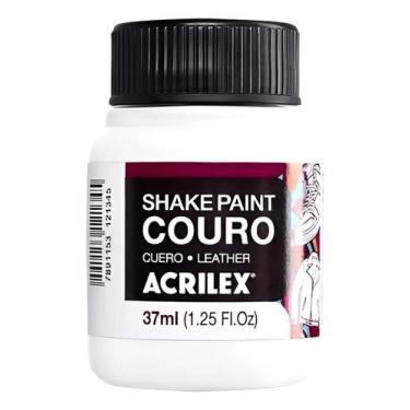 Imagem de Tinta Para Couro Shake Paint Acrilex 37g Branco