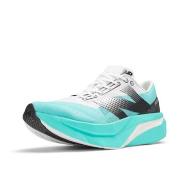 Imagem de New Balance FuelCell Supercomp Elite V4 Tênis de corrida masculino, Jade, branco e preto, 7
