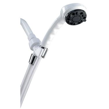 Imagem de Delta Faucet Chuveiro de mão 75400WH com quatro pulverizações, branco