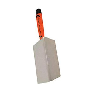 Imagem de Kraft Tool Espátula de aço inoxidável PL584PF com canto interno de 90 graus com alça ProForm, 10 x 5 cm