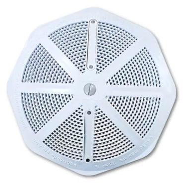 Imagem de Dreno de Fundo Alta Vazão de Sobrepor 50mm Branco/Prata - Pooltec, Bra