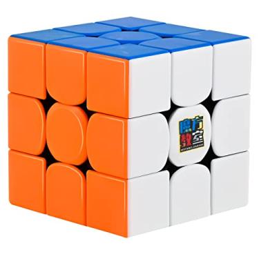 Imagem de BroMocube Moyu RS3M 3x3 Magnetic Speed Cube Stickerless Magic Cube RS3M 2020 3x3x3 Puzzles Toys