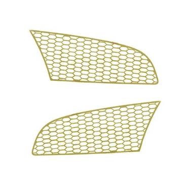 Imagem de Aplique Central Entrada Ar Para SC P S5 Moderno Dourado - Venka