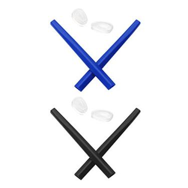 Imagem de Mryok — Protetor nasal de substituição para óculos de sol Oakley Deviation, Blue & Black, One Size