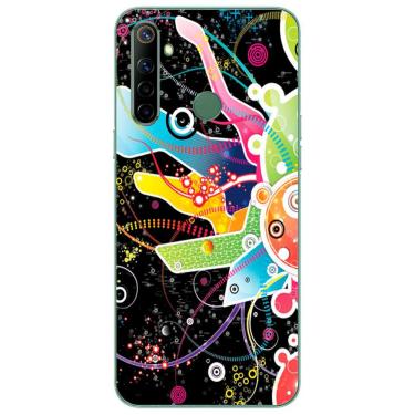 Imagem de Capa Adesivo Skin058 Verso Para RealMe 6i RMX2040