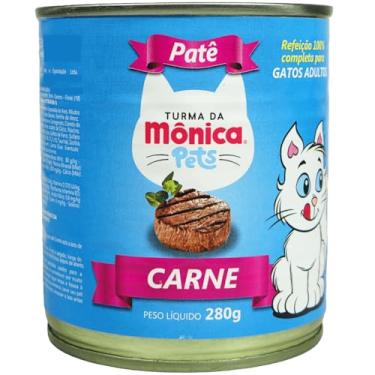 Imagem de TURMA DA MONICA PATÊ LATA GATO - CARNE LATAS DE 280g