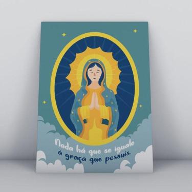 Imagem de Quadros TAC religião Cristã 027 - 20x30cm - MDF - Colorido