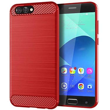 Imagem de Capa para ASUS Zenfone 4, com sensação suave, proteção total, anti-arranhões e impressões digitais + capa de celular resistente a arranhões para ASUS Zenfone 4