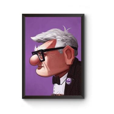 Imagem de Quadro Decorativo Carl Up Altas Aventuras - Fanarte