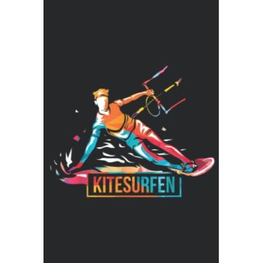 Imagem de Amazing Kiteboarding Kitesurfing Windsurfing Kitesurf Meme: Lined Journal Notebook To Do Schedule, Medium 6x9 Inches, 100 Pages, Printed Cover