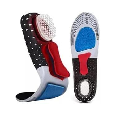 Imagem de Palmilha Ortopédica Alivio Imediato Esporão Calcaneo Fasci Cor Preto Tamanho Da Palmilha 41-46.