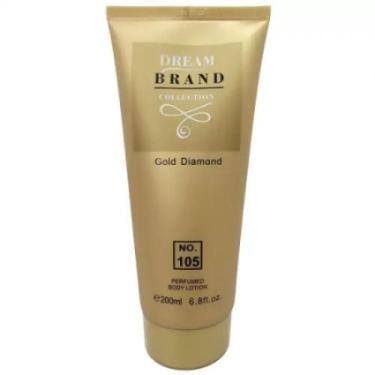 Imagem de Dream brand collection body lotion 200ml - n.105 gold diamond