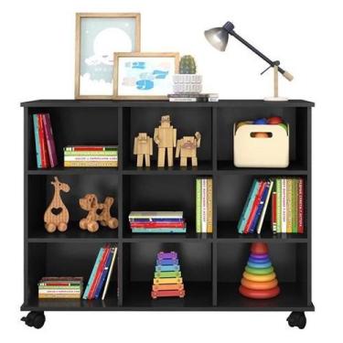 Imagem de Nicho Organizador Preto Fosco - Qmovi