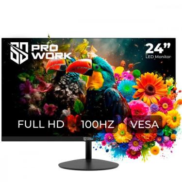 Imagem de Monitor Safe Gamer ProWork 23,8 Full HD 100Hz HDMI VGA Preto - MO024 -
