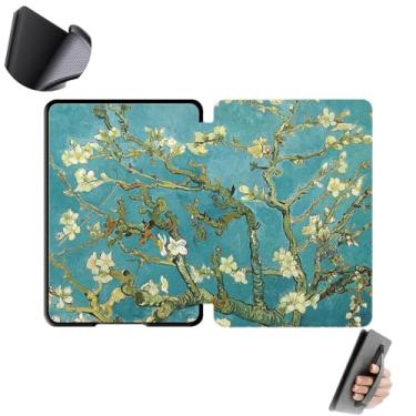 Imagem de GUKSRASO Capa para 7" Kindle Paperwhite 12ª Geração (2024)/Colorsoft Signature Edition - Painel Traseiro em TPU com Função de Suspensão/Ativação Automática, Alça de Mão