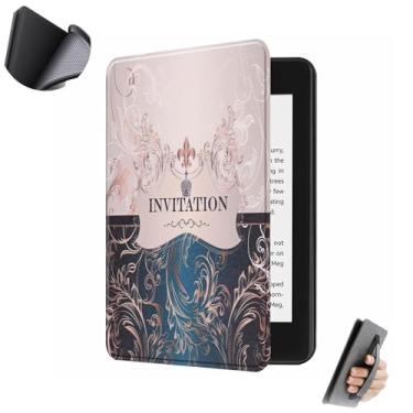 Imagem de GUKSRASO Capa para 7" Kindle Paperwhite 12ª Geração (2024)/ Colorsoft Signature Edition - Despertar/Suspender Automático Inteligente,Material TPU e Alça de Mão