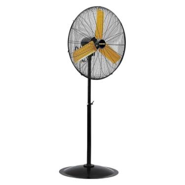 Imagem de Master Ventilador De Pedestal Oscilante Industrial De Alta Velocidade De 24 Polegadas - Uso Para Loja, Garagem Ou Depósito, Construção Toda Em Metal Com Proteções De Segurança Compatíveis Com Osha,