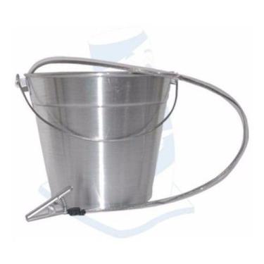 Imagem de Balde Pequeno De Alumínio Cordoalha Cx 10unid.() - plastcor