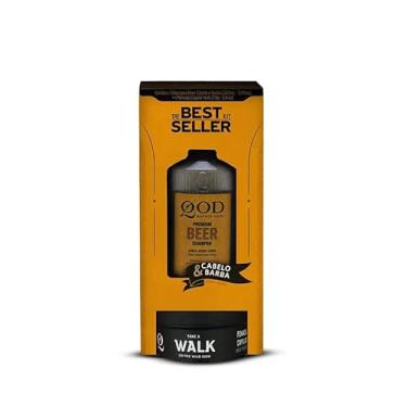 Imagem de QOD Barber Shop - KIT Shampoo Premium Beer 220ml + Pomada Walk 70g