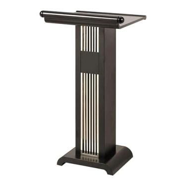 Imagem de YPDJVLTI Speech Podium Luxury Lectern All Iron Spray Paint Pódio 60 x 50,5 x 113,5 cm Púlpito de igreja moderna para sala de aula, púlpitos de igreja, palestras moda alto-falante