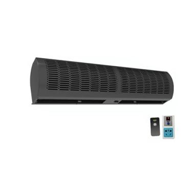 Imagem de KUYBTU Máquina de cortina de ar comercial, isolamento térmico e à prova de poeira, máquina de cortina de ar de porta especial de shopping silencioso preto 150 cm - controle remoto-61.0 cm