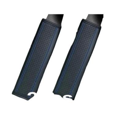 Imagem de Capa De Ombro Para Cinto De Segurança De Carro Em Couro PU Bordado, Co