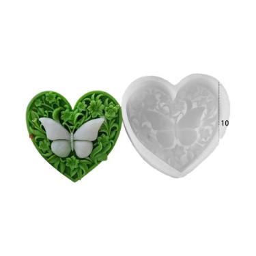 Imagem de Molde De Silicone 3D De Borboleta, Inseto E Flor Para Artesanato DIY: 