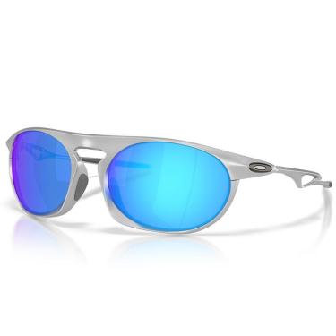 Imagem de Óculos de Sol Oakley Neo Jacket Satin Chrome Prizm Sapphire-Masculino