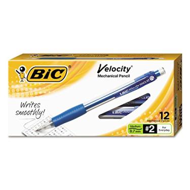 Imagem de Lapiseira Bic Corporation, recarregável, emborrachada, 7 mm, barril azul