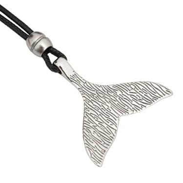 Imagem de Colar de Couro Ajustável Tradicional Calda de Sereia