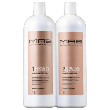 Imagem de Mab Blond Rescue Shampoo E Condicionador 1 L Cada - Mab Marco Antônio