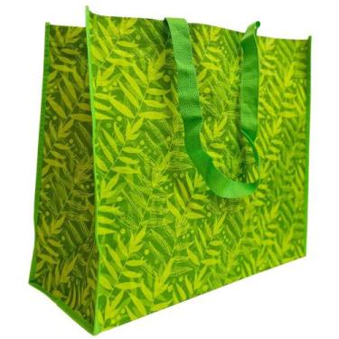 Imagem de Ecobag Bolsa Ecologica Sacola de Ombro Reutilizavel Dobravel Compras M