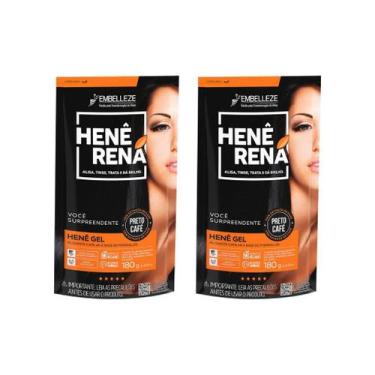Imagem de Hene Rena 180G Preto Cafe - Kit Com 2Un - Embelleze